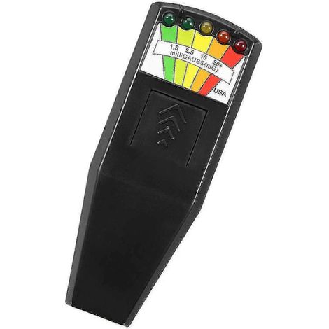 Détecteur de champ magnétique et de force électromotrice (EMF) avec piles 9V - Équipement de chasse aux fantômes et aux phénomènes paranormaux (1/5)