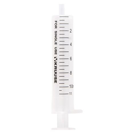 Siringa in plastica usa e getta 10 ml (100 unitМК)