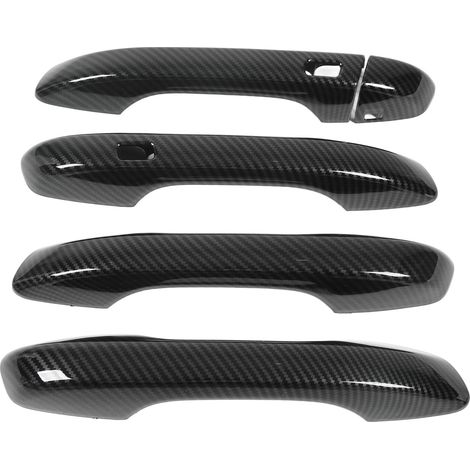 5 autocollants protection poignée porte extérieure carbone Kia Niro SG2 2021+ ABS habillage cache griffe sport (1/5)
