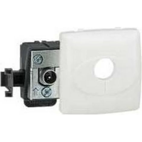 Legrand 086140 - Single TV socket - male - modular surface-mounted equipment - white