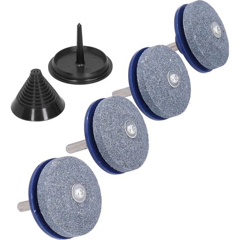 Affûteuse de lames de tondeuse à gazon, kit d'accessoires pour perceuse, équilibreuse, outil portatif motorisé, accessoires de jardin
