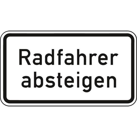 ZZ.1012-32. 330x600mm Cyclist Discendente Film Ral RA1