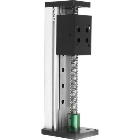 Table coulissante de précision, vis à billes, coulisse linéaire, course efficace 150mm pour moteur NEMA 23