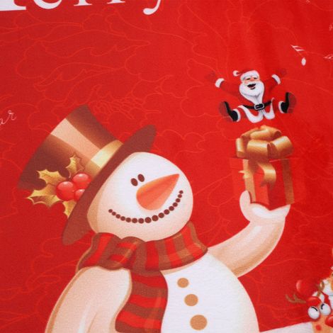 Tapis de porte antiglissant Christmas - Tapis d'entrée déco maison 60x40cm Polyester + Flannel pour Fêtes (1/5)