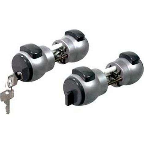 1PZ POMOLO PREMI E APRI CON CHIAVE ARGENTO 13NA - colore argento art.13NA