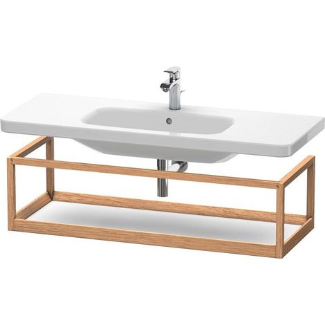 DURASTYLE mensola 440x1140x300mm azzurro opaco / rovere