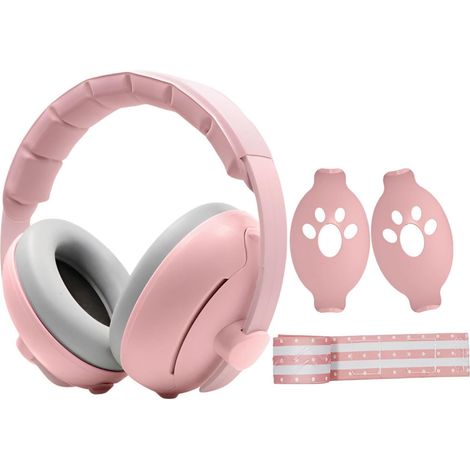 Casque anti-bruit de sécurité pour enfants, casque anti-bruit pour enfants - Casque anti-bruit de sécurité - Protection des oreilles de sécurité avec annulation du bruit, casque auditif sic (1/5)