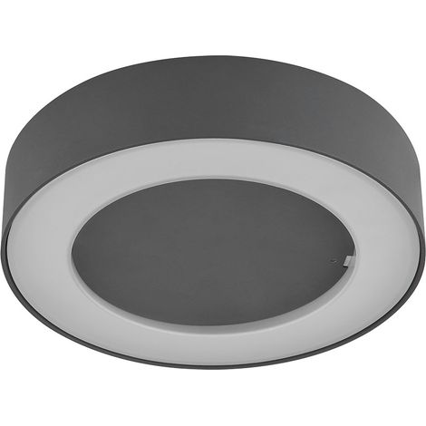 Anthracite ceiling lamp Sura for outside - 32136D (1/5)