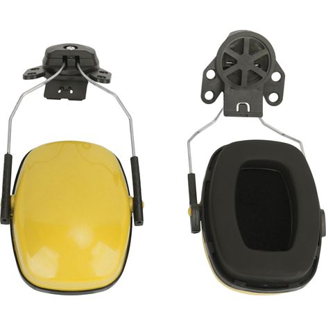Gehörschutzhelm mit Lärmreduzierung, Gehörschutz, Schalldämpfender Gehörschutz für Holzbearbeitung, Gelb (1/5)
