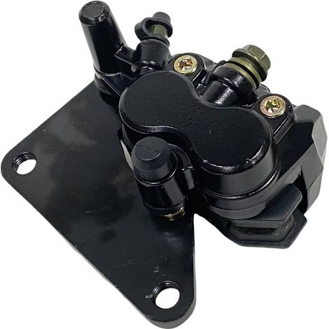 Motorradbremssattel kompatibel mit Calapr DM150 ROJA Wuyang Bremssattelbaugruppe, untere linke Pumpe, Führungsbolzen für umgekehrten Aufprall (1/4)