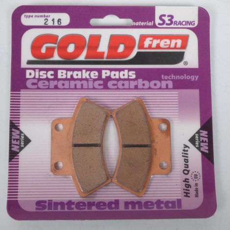 Bremsbelag Gold Fren für Quad Jordan 50 Hipo 2003 bis 2004 Ard