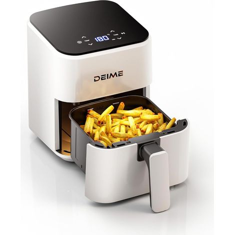 Friteuse à air 2,5 L,petite friteuse numérique compacte pour économiser de l'espace,cuire, réchauffer,rôtir pour des repas rapides et faciles,mini compacte et silencieuse,antiadhésive (1/5)