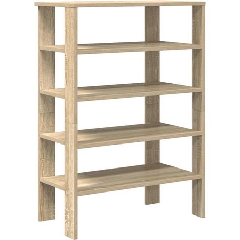 Maison Exclusive - Zapatero madera contrachapada roble sonoma 61x