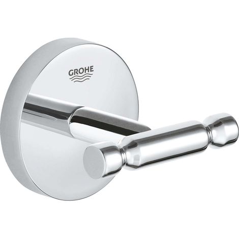 Grohe QuickFix Start Cosmopolitan - Gancho doble, cromo 41168000 (1/2)