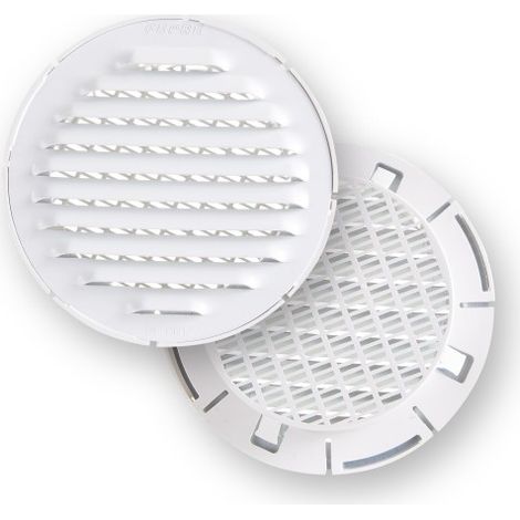 Rejilla vent 100mm emp fepre abs bl con mosquitera esperor 3