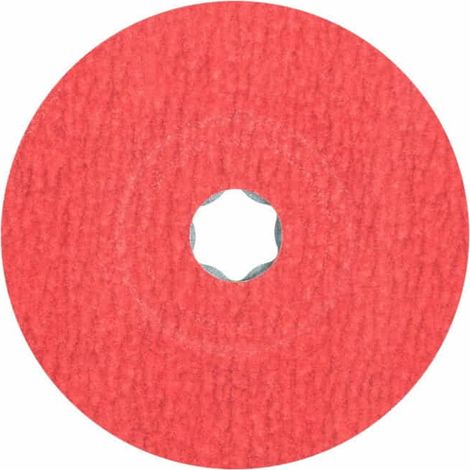 PFERD TOOLS COMBICLICK Keramikkorn Fiberscheibe Ø 125 mm CO-COOL120 für Edelstahl 25 Stk (1/2)