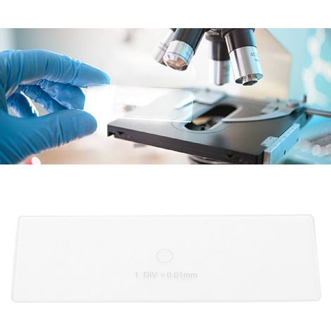 Règle d'étalonnage de 0,01 mm pour microscopes de mesure (1/5)
