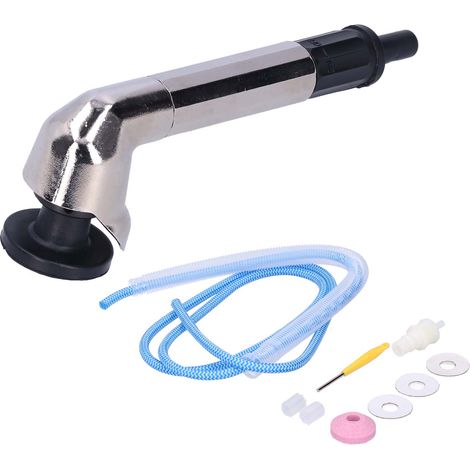 KP-4101 Adjustable Speed Pneumatic Polisher with 90-degree Bend Head, Edge Trimming, Grinding Pen, Mini Pneumatic Polishing Machine (Shipped in bubble wrap) (1/5)