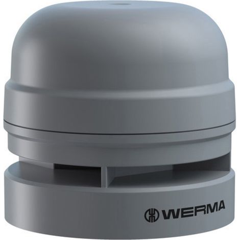 Werma Signaltechnik Signalsirene 161.700.60 Midi Sounder 115-230VAC GY Dauerton, Pulston 115 V/AC,