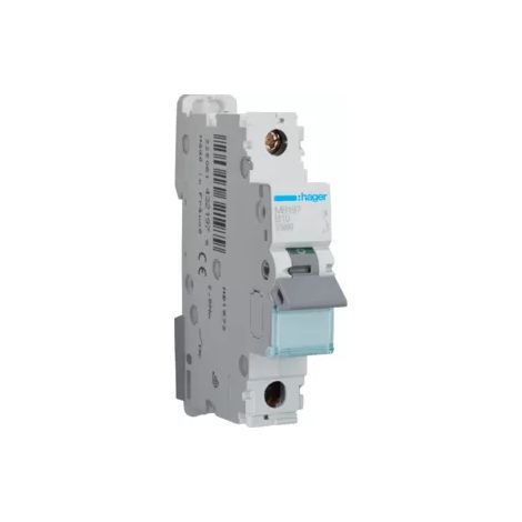 Hager Leitungsschutzschalter 1pol. B-10A,25kA MB197 (1/2)
