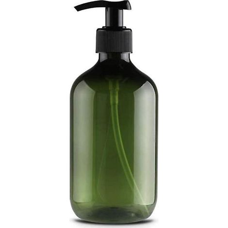 distributeur De Savon 500ml (sarcelle), Flacon Pompe Pression En Plastique Vide, Rechargeable, Pour Huiles Essentielles, Lotions, Shampoings Et A (1/5)