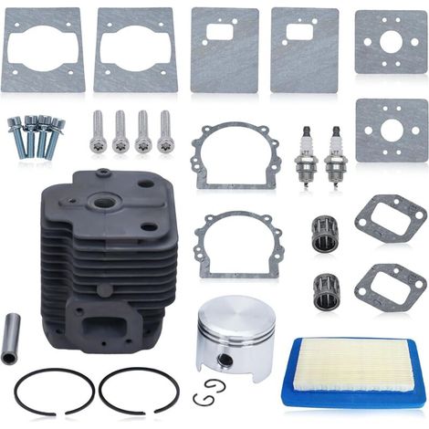 Kit Cylindre-Piston - 1 Ensemble - Aluminium - Remplacement Moteur - Pour Souffleurs Echo PB-770 - 51mm (1/5)