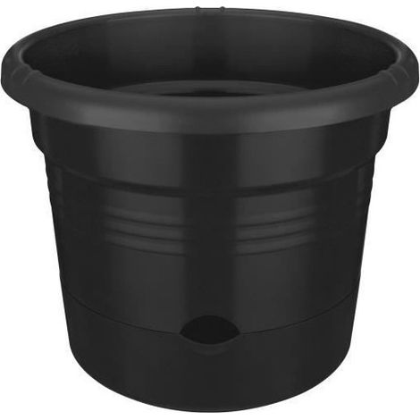 Elho Green Basics Tomato Pot 33 Living Black Vaso Rotondo (1/5)