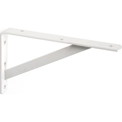 Escuadra para Microondas  Estilo Decorativo  Fabricado en Acero  Acabado en Blanco  Medidas 30360496 mm  Sistema de Fijación Atornillado  1 Unidad -