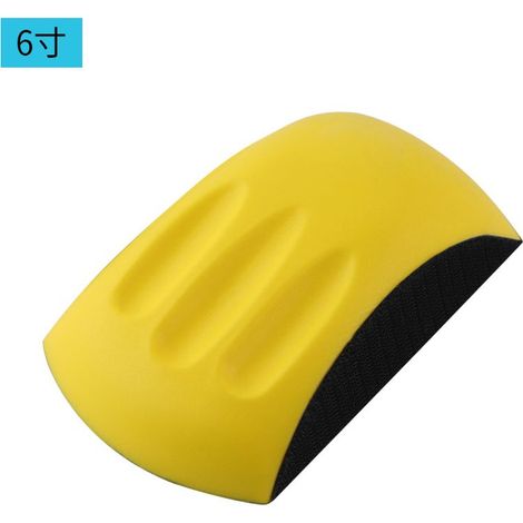 Hand sanding block, bodywork sanding block, diameter: 150 mm (1/5)