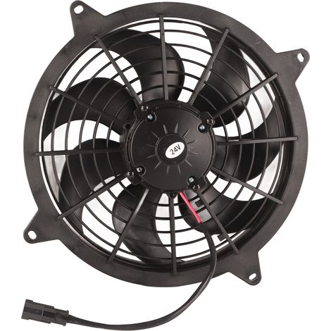 Ventilateur de refroidissement 24V 160W 7 pales puissant pour climatisation de bus et camion - Dissipateur thermique efficace (1/5)
