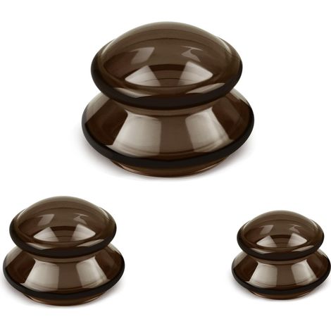 Kit de ventouses à usage domestique pour le massage corporel, outil de thérapie manuelle pour la relaxation musculaire et l'amélioration de l'apparence de la peau. (1/5)