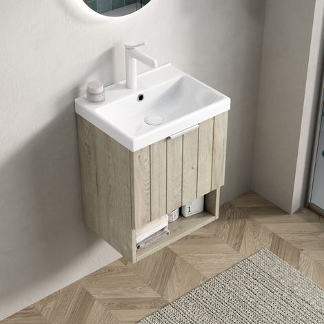 Schrank Aufbewahrung Wandmontage 42cm Keramik OKMYHOME (1/5)