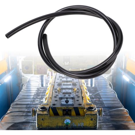 Tuyau Pneumatique Flexible TPU pour Compresseur d'Air, Carburant et Huile - TPU0425 Noir OD4/ID2.5 - Longueur 1mètre