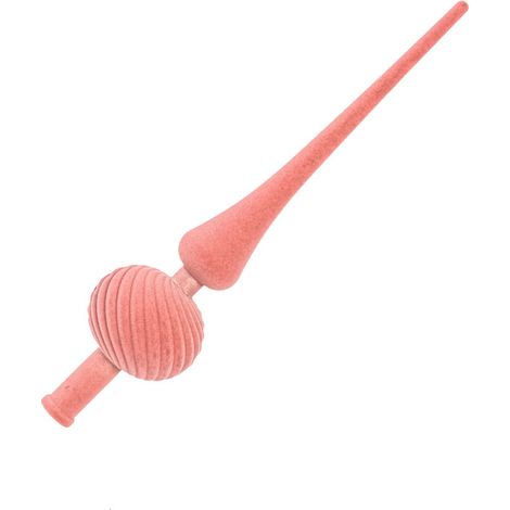 Sfera decorativa in velluto per la decorazione del roseto.