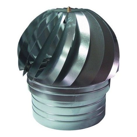 Sombrerete Tubo Estufa Extractor 150Mm Ac Galv Exojo
