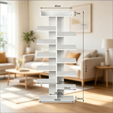 Étagère de rangement design, meuble chaussures d'entrée, étagère ouverte, organiseur de chaussures (1/3)
