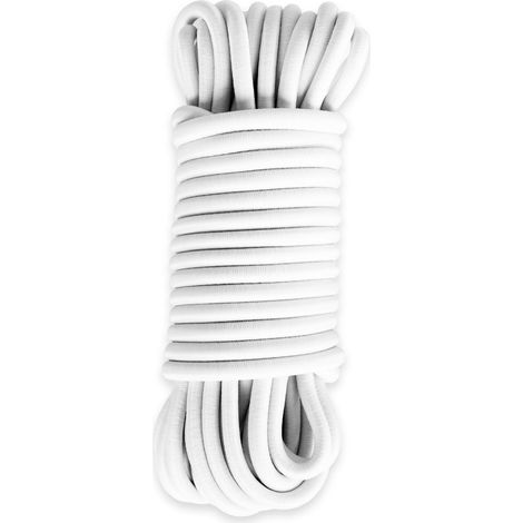 Tecplast – Sandow élastique professionnel 15 mètres – Tendeur pour bâches – Ultra résistant traité anti-UV – Fixation sécurisée pour professionnels