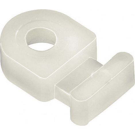 HellermannTyton MB1-N66-NA-C1 Embase de fixation vissable 151-28119 naturel 1 pc(s)