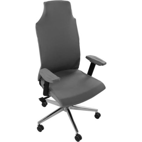 Housse de chaise de jeu - - Gris clair - Polyester respirant - 2x Housses - Intérieur (1/4)