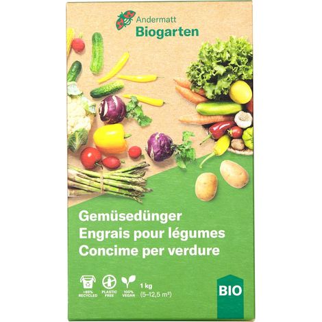 Andermatt Biogarten Gemüsedünger Feststoffdünger - 1 kg