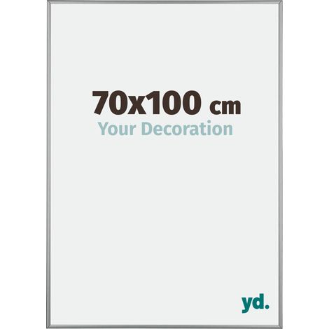 Cadre Puzzle 70x100 cm - Platine - Aluminium - Kent. (1/5)