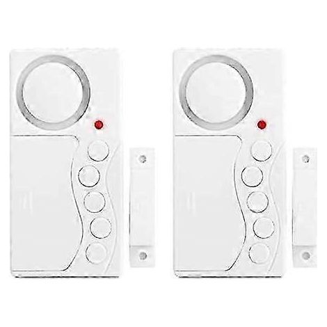 Alarme de porte de congélateur sans fil (3/15/30/60 secondes) avec capteur d'ouverture et délai réglable. Alarme puissante de 108 dB PD pour réfrigérateurs. WHBYV (1/4)
