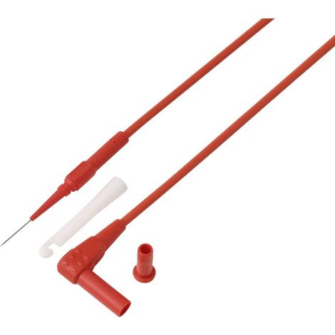 VOLTCRAFT MSL-520 rot Cavo di misura Spina 4 mm Contatti 1.5 m Rosso 1 pz. (1/5)