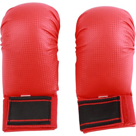 Gants de Boxe avec Protection Pouce pour Entraînement Arts Martiaux et Karaté (1/5)