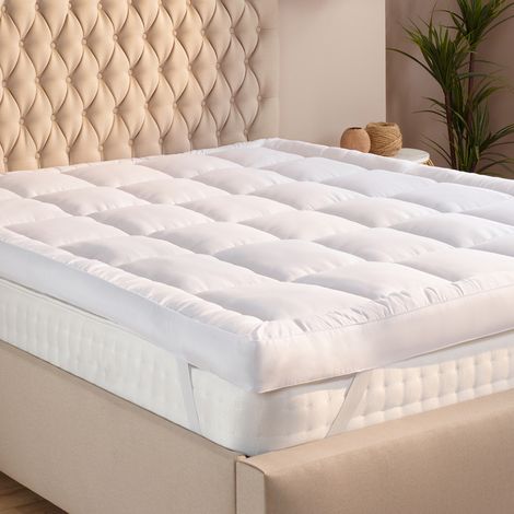 Slumberdown Sleep Soundly Extra Deep Mattress Topper, 10cm, King