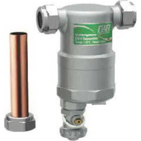 FAR COMPACTFAR Defangatore Ultracompatto Con Attacchi Diritti 3/4" Completo di Magnete CROMATA