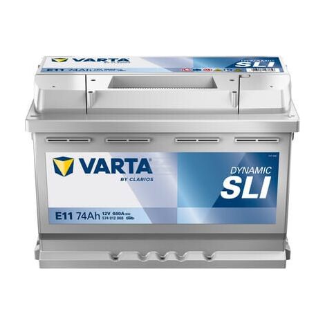 Batterie 12V 74Ah 680A E11 VARTA Dynamic SLI VARTA 574012068 (1/5)