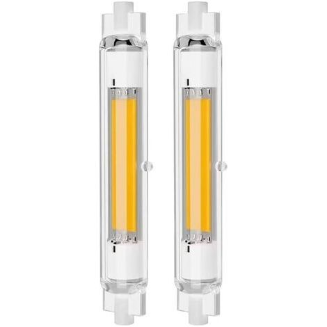 Ampoule LED basse consommation pour cuisine, 30 W, 118 mm, R7S, éclairage instantané, équivalent halogène 200 W, angle de diffusion à 360°, blanc chaud, 3000 lm. (1/5)