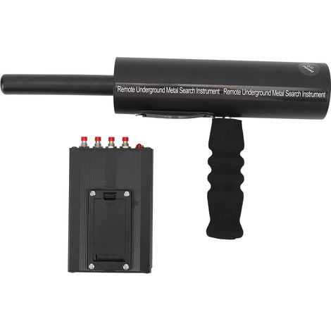Metal Detector 14m Inspection Depth 800m Search Area Aluminum High Sensitivity Portable Metal Locator Treasure Finder Black (1/5)