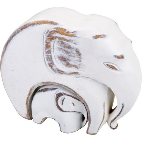 Figura elefante blanco 25,5x8,5x21,5 (1/5)